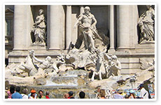 Fontana Di trevi - Romguiden